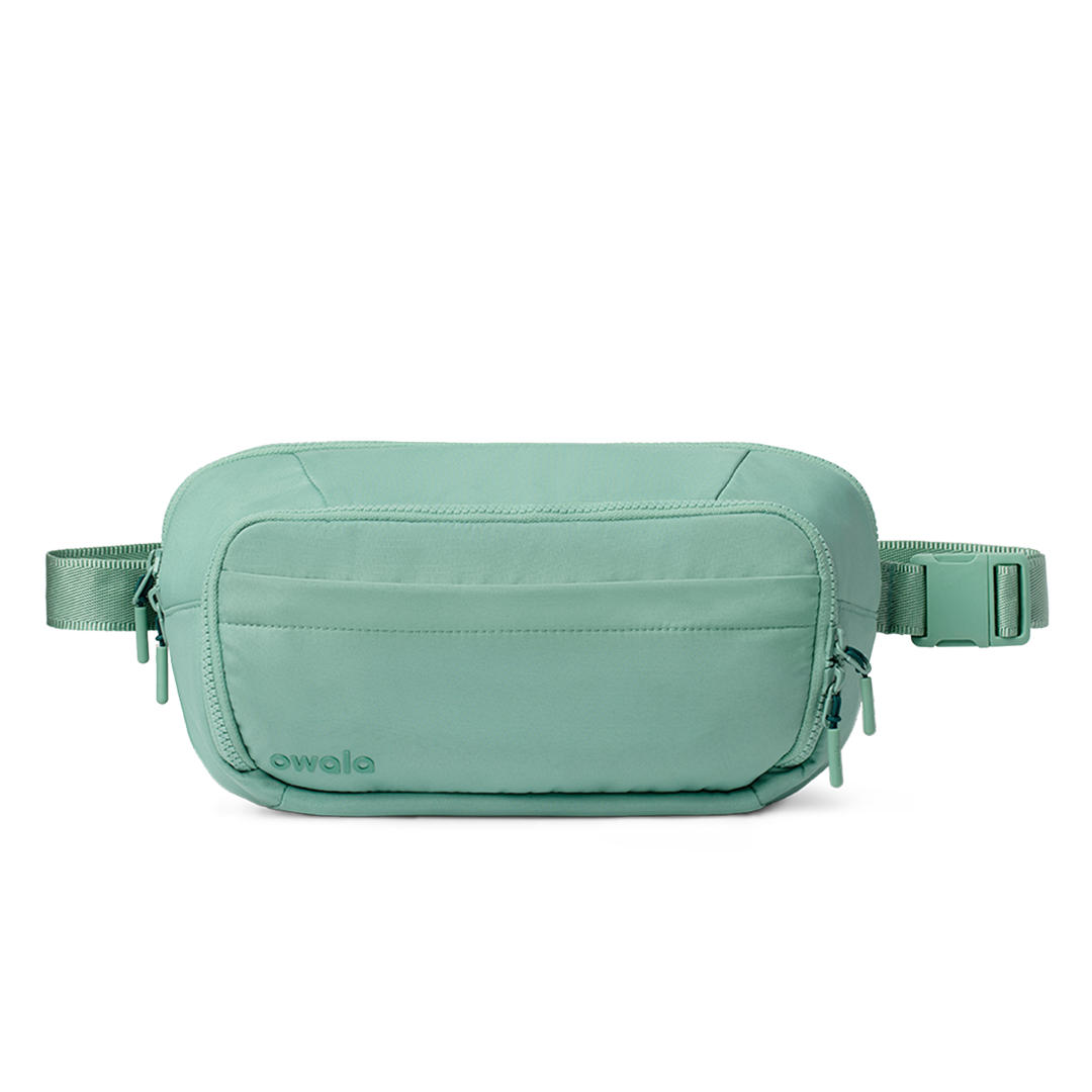 The All-Day Crossbody - Smooth Weave / Sea Glass