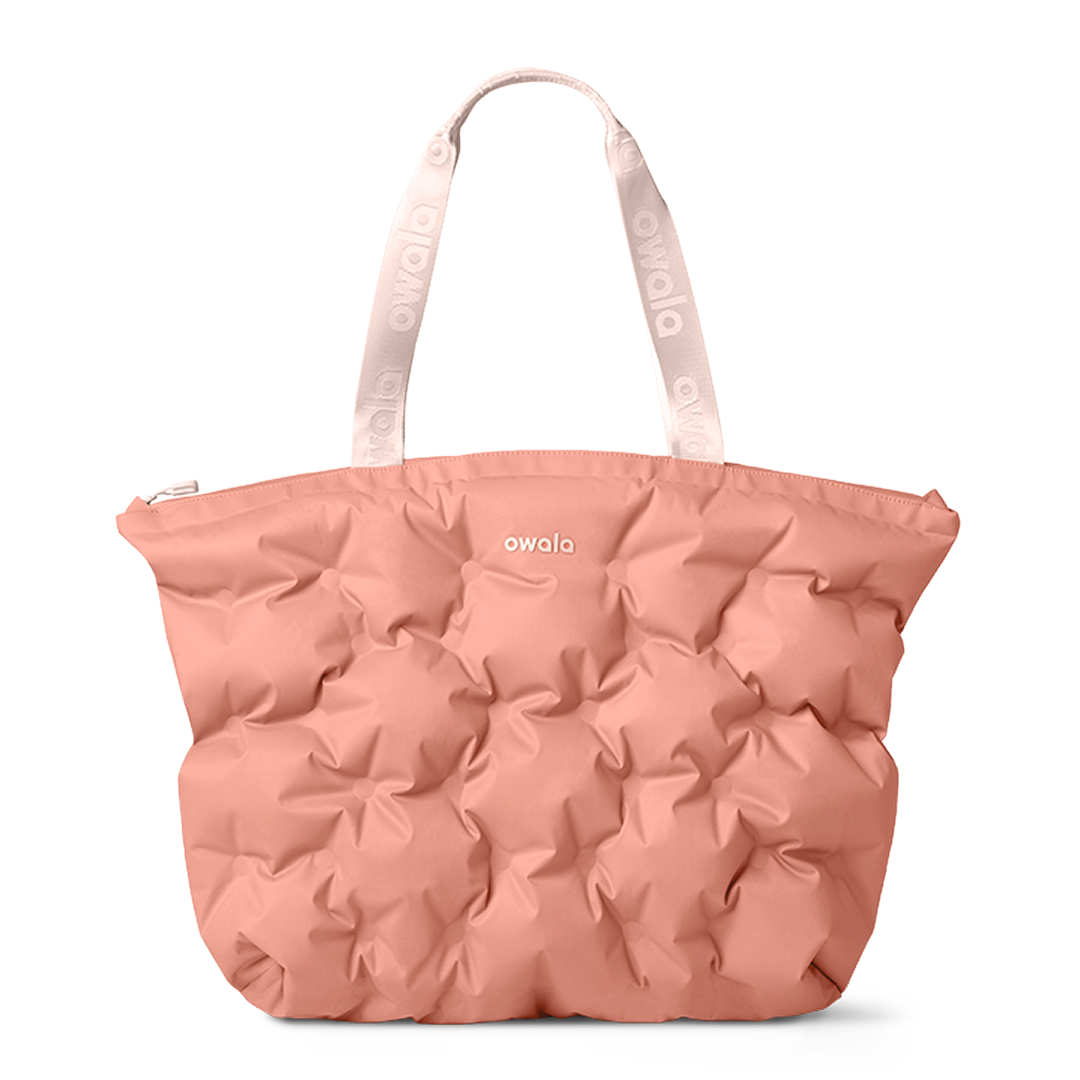 The Cloud Insulated Tote - Polyester / Rosewood
