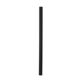 Owala Replacement Straw in Very, Very Dark; single solid black slim straw