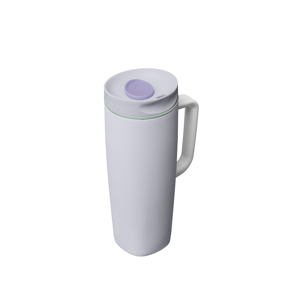 SmoothSip® Slider with Handle - Open Air / 24oz / Stainless Steel