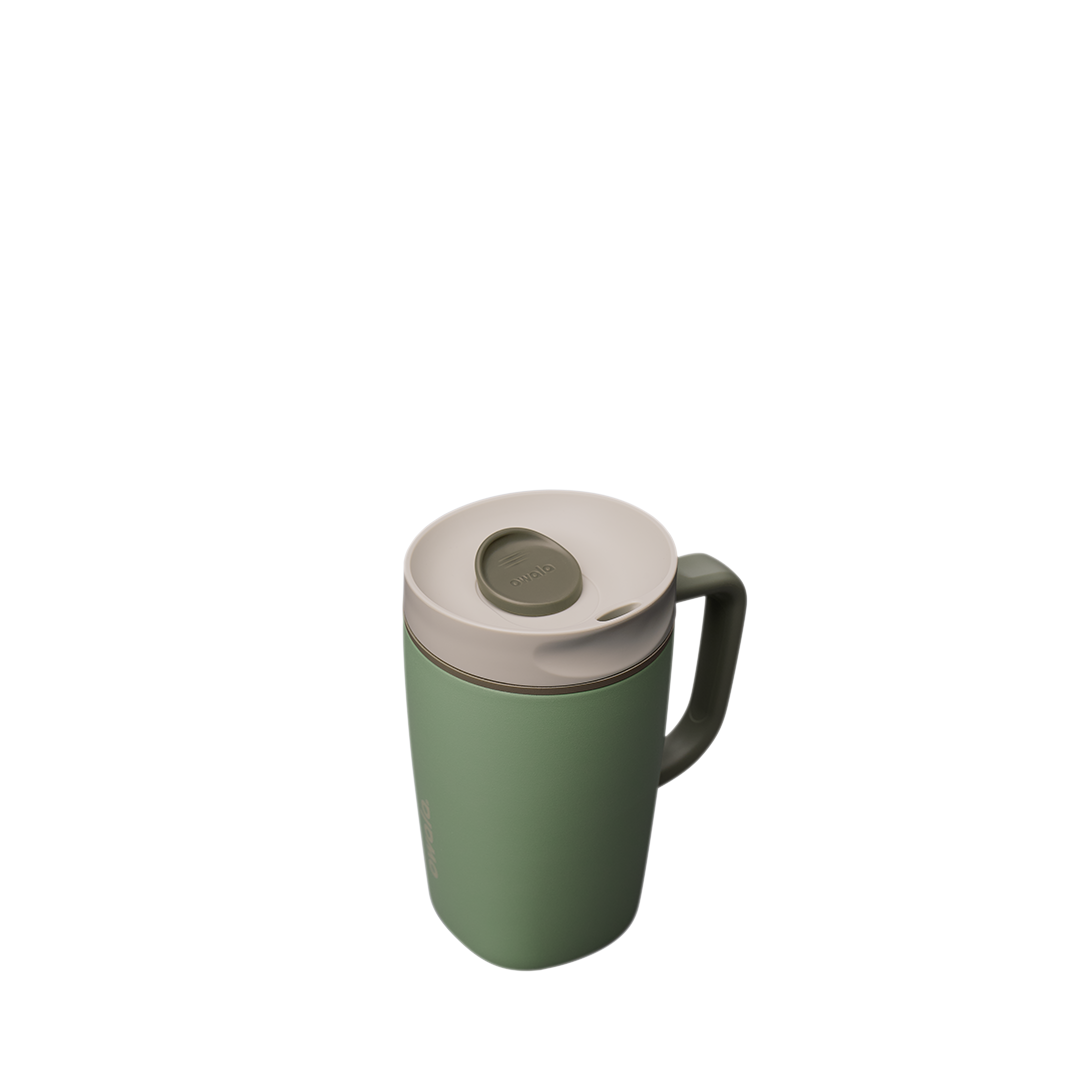 SmoothSip® Slider with Handle - Green House / 12oz / Ceramic